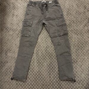 PacSun Charcoal Cargo Pants for Men